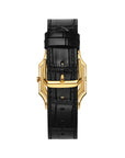 REWIND - Crocodile-Embossed Leather Strap