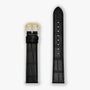 PRISM/SAROS - Crocodile-Embossed Leather Strap