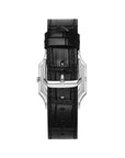 REWIND - Crocodile-Embossed Leather Strap