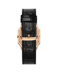 REWIND - Crocodile-Embossed Leather Strap